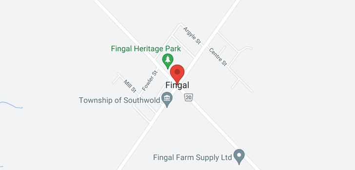 map of 35716 FINGAL LINE